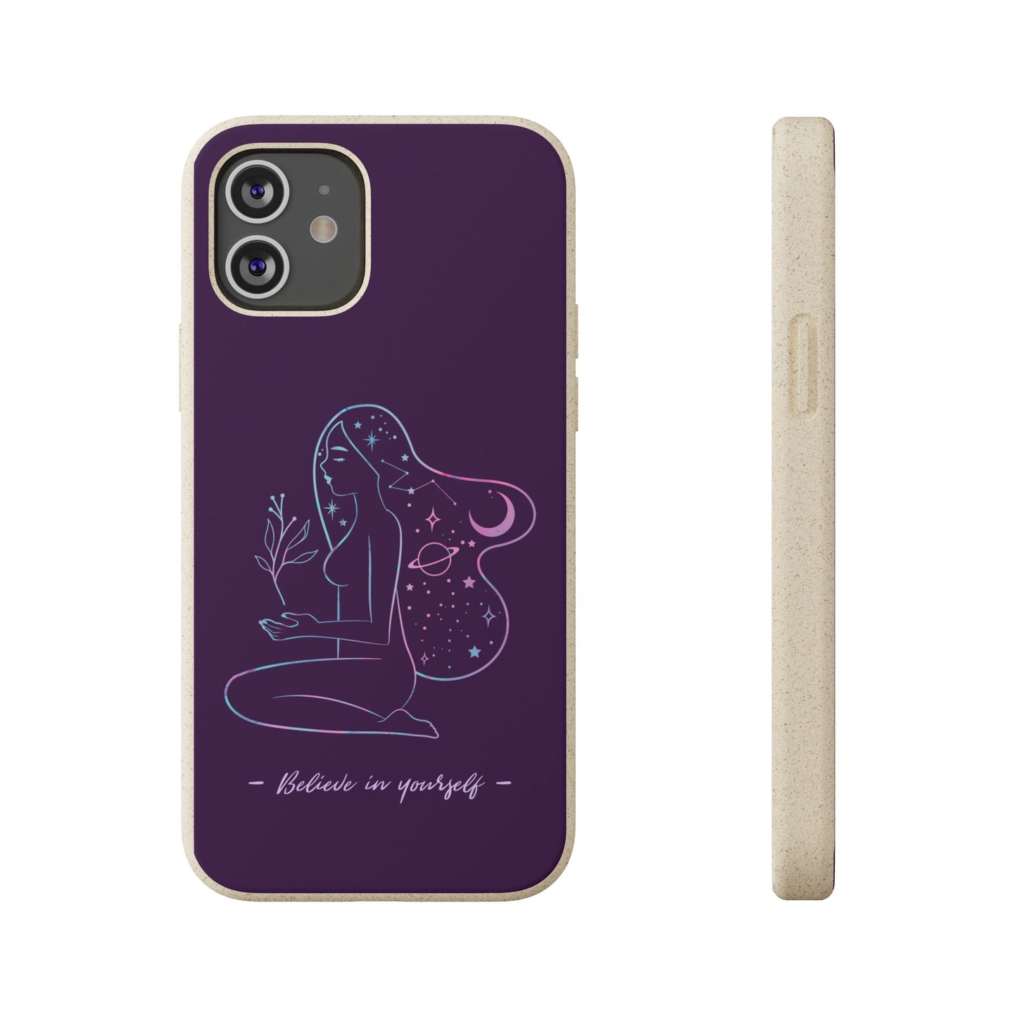 Biodegradable Phone Case with Inspirational Design, Eco-Friendly Protective Cover, Gifts for Nature Lovers, Birthday, Earth Day, [...]