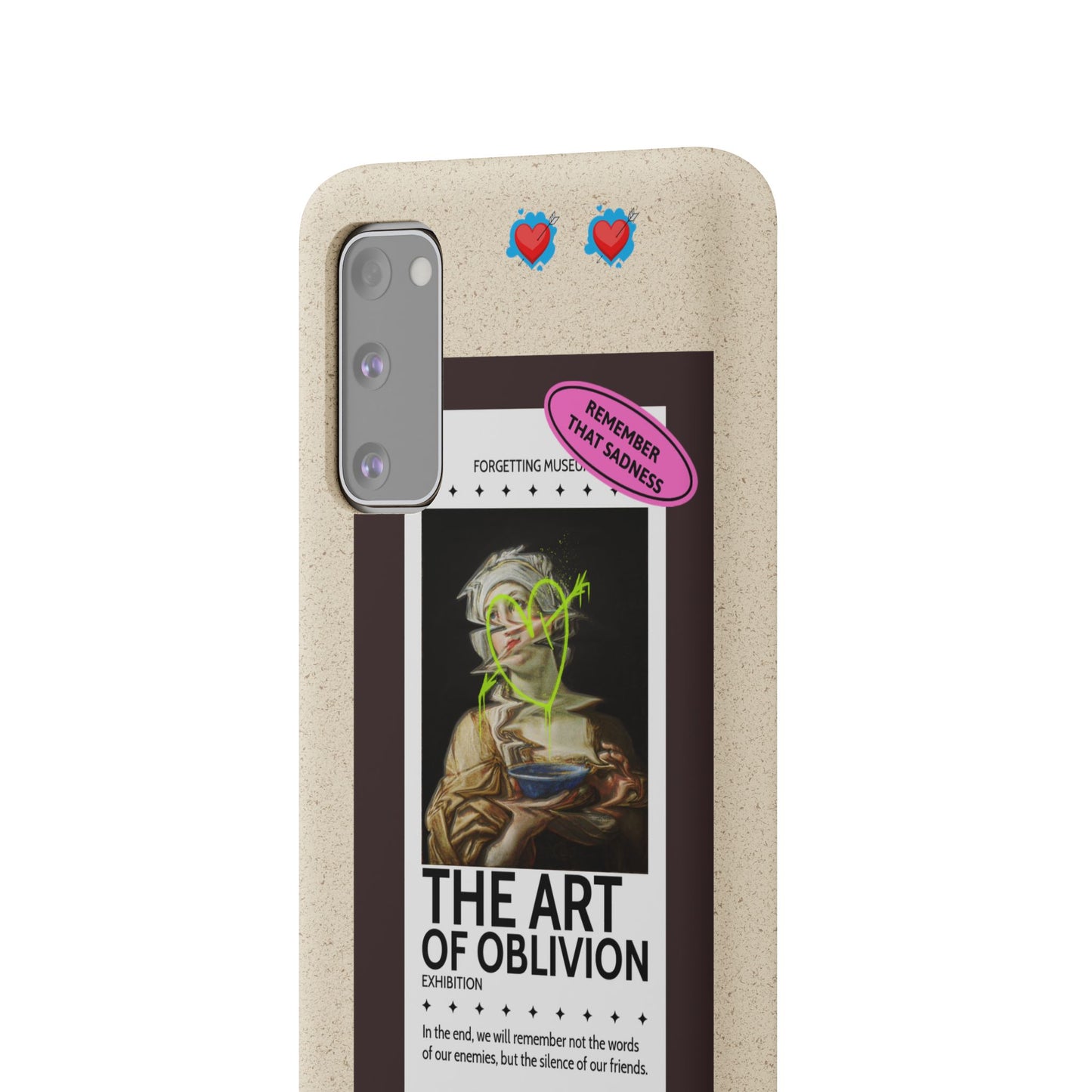 Biodegradable Phone Cases, Eco-Friendly Tech Accessories, Artistic Phone Cover, Sustainable Gift for Creatives, Unique Cell Phone Case
