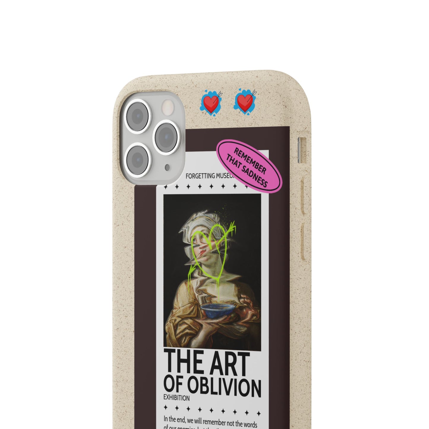 Biodegradable Phone Cases, Eco-Friendly Tech Accessories, Artistic Phone Cover, Sustainable Gift for Creatives, Unique Cell Phone Case