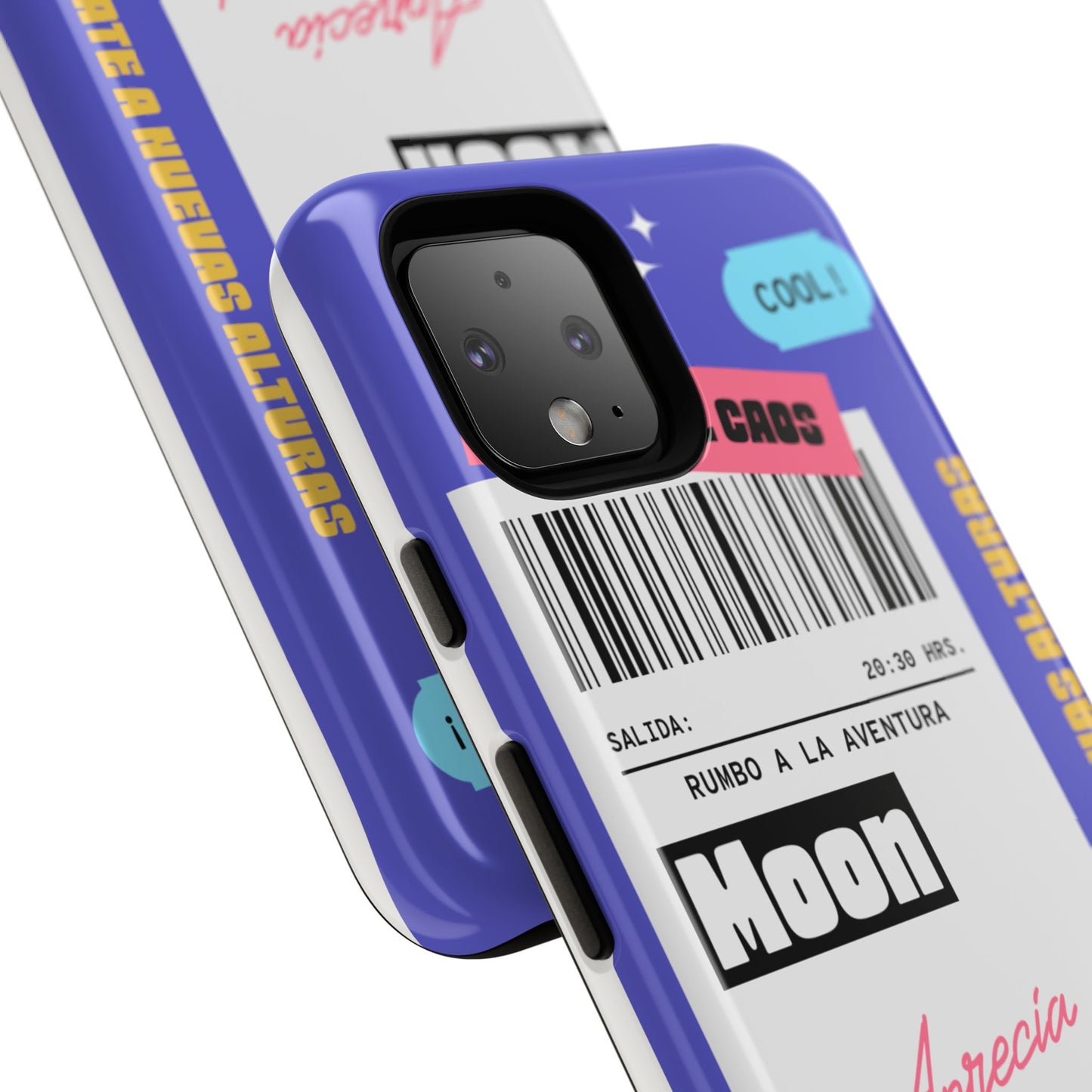 Vibrant Phone Case - Cool and Playful Design for Adventure Seekers, Gift for Students, Trendy Accessories, Phone Protection