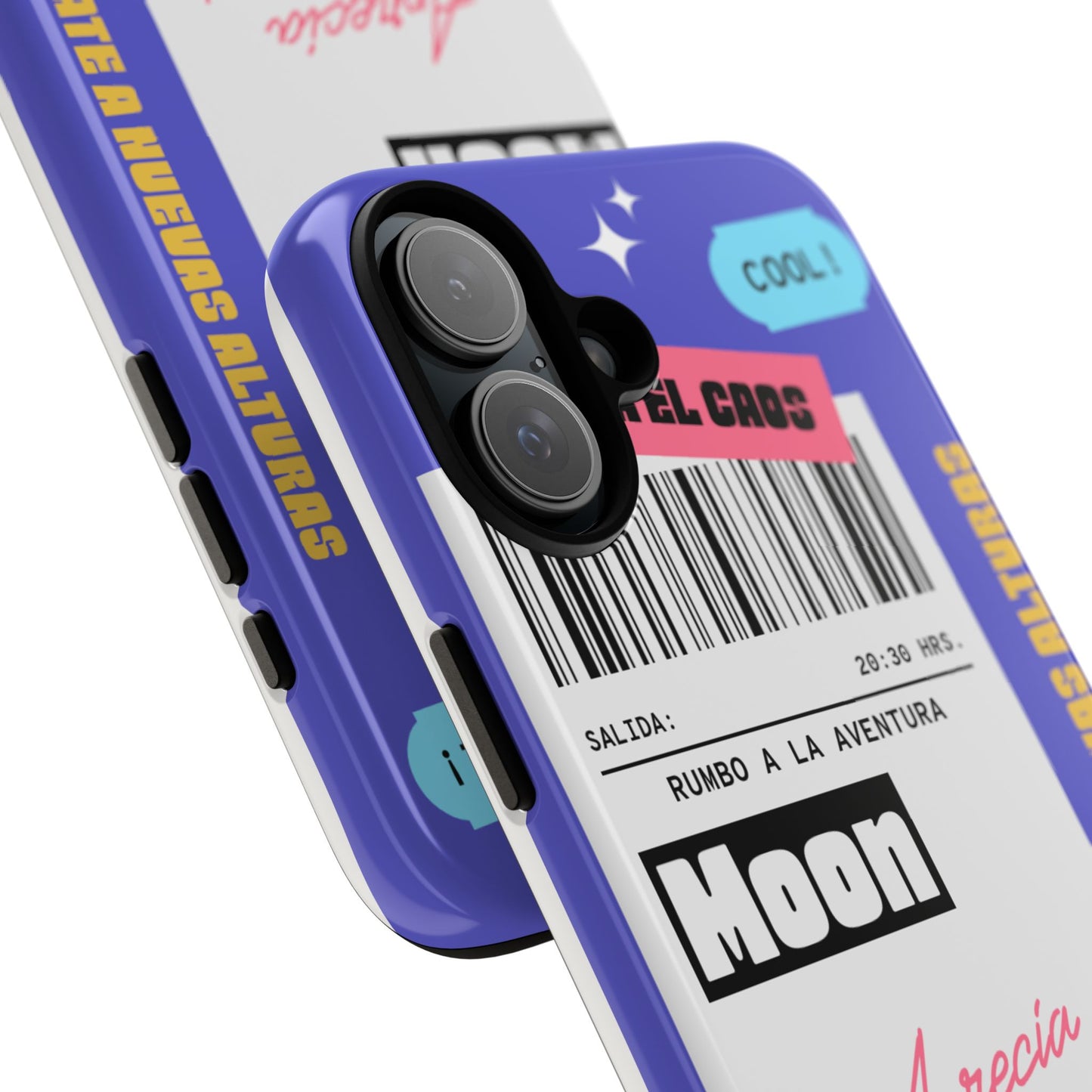 Vibrant Phone Case - Cool and Playful Design for Adventure Seekers, Gift for Students, Trendy Accessories, Phone Protection