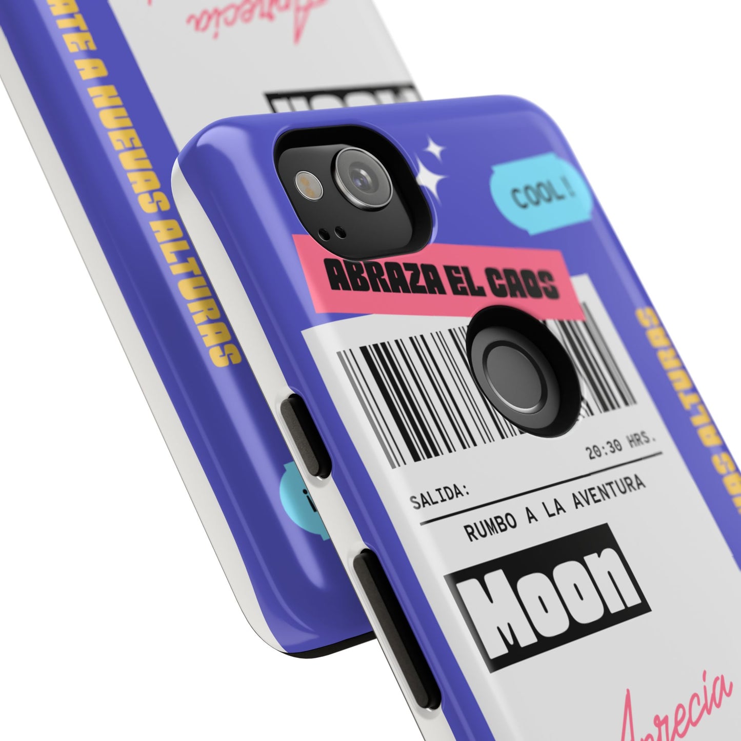 Vibrant Phone Case - Cool and Playful Design for Adventure Seekers, Gift for Students, Trendy Accessories, Phone Protection