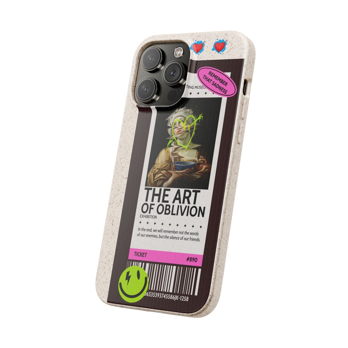 Biodegradable Phone Cases, Eco-Friendly Tech Accessories, Artistic Phone Cover, Sustainable Gift for Creatives, Unique Cell Phone Case