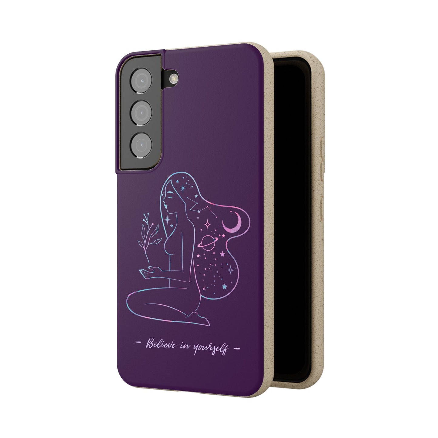 Biodegradable Phone Case with Inspirational Design, Eco-Friendly Protective Cover, Gifts for Nature Lovers, Birthday, Earth Day, [...]