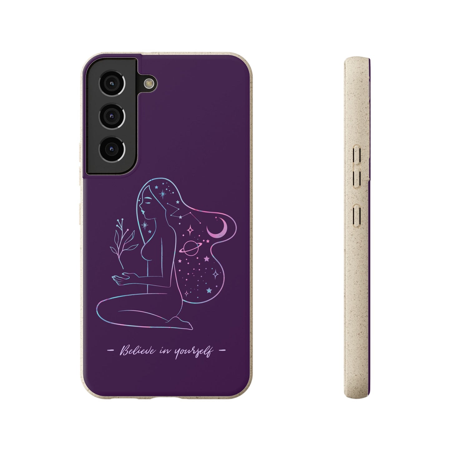 Biodegradable Phone Case with Inspirational Design, Eco-Friendly Protective Cover, Gifts for Nature Lovers, Birthday, Earth Day, [...]