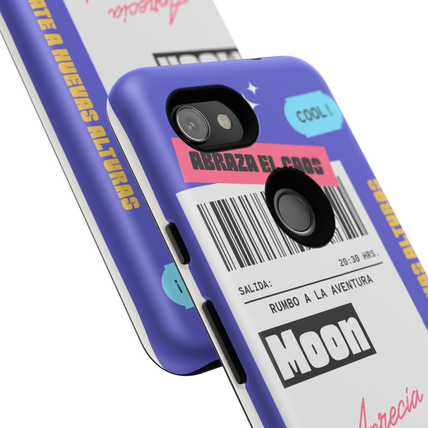 Vibrant Phone Case - Cool and Playful Design for Adventure Seekers, Gift for Students, Trendy Accessories, Phone Protection