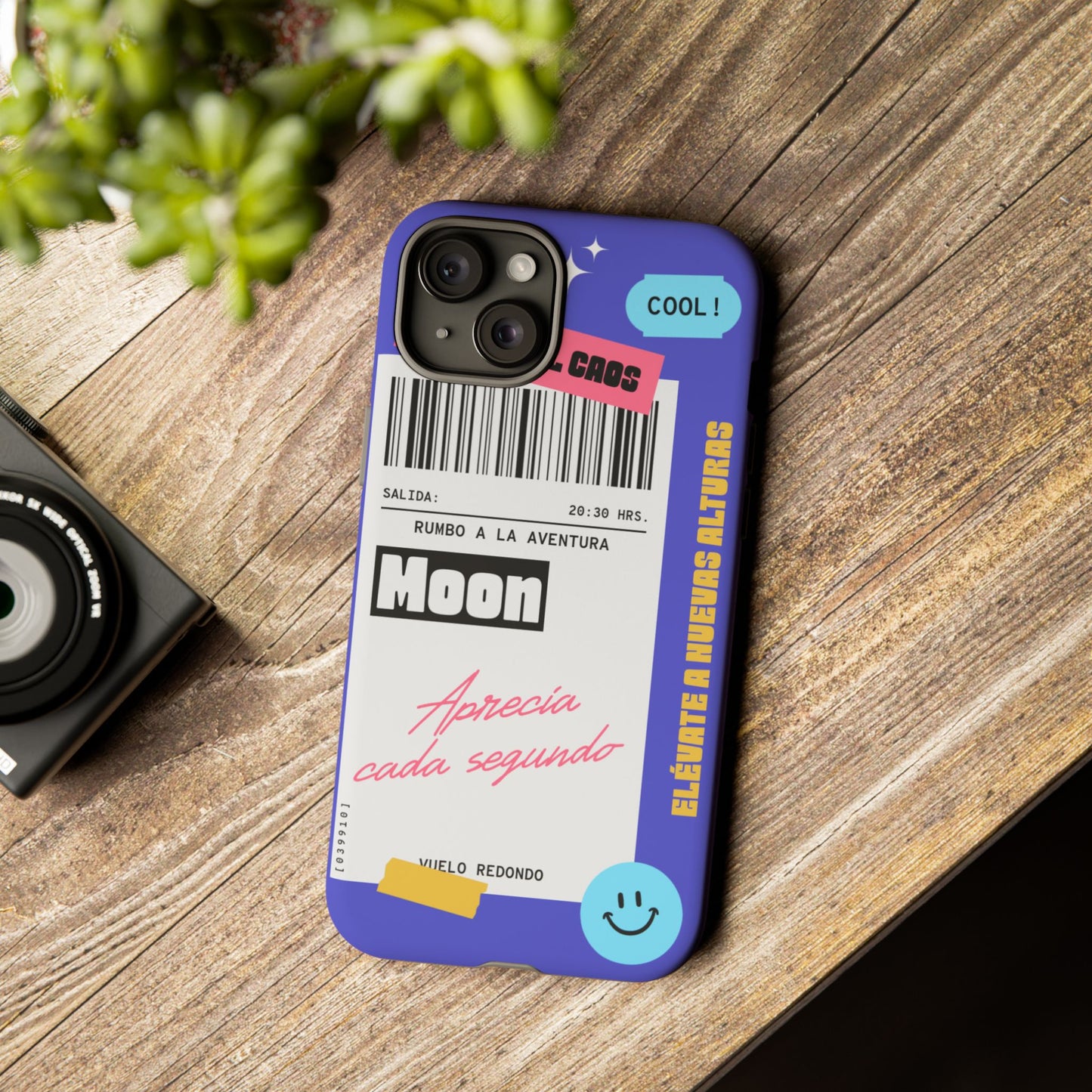 Vibrant Phone Case - Cool and Playful Design for Adventure Seekers, Gift for Students, Trendy Accessories, Phone Protection