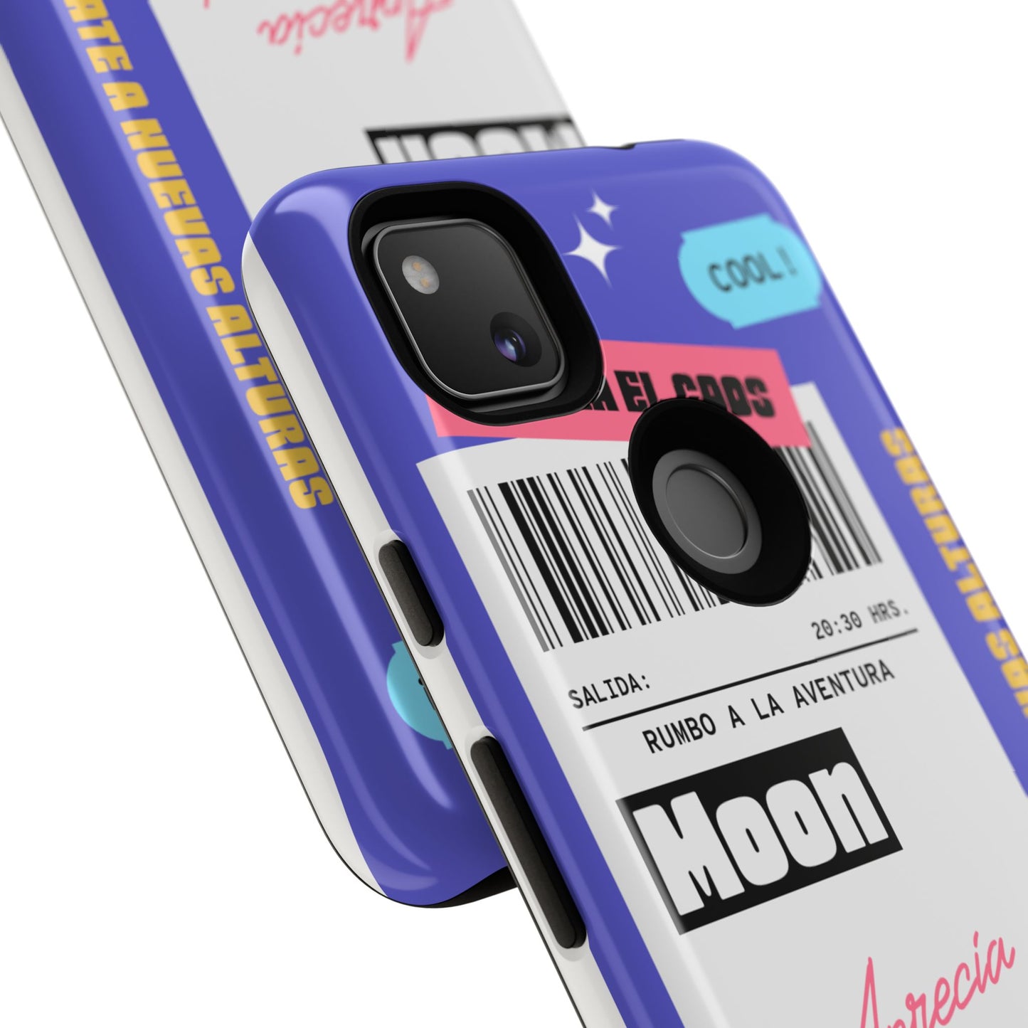 Vibrant Phone Case - Cool and Playful Design for Adventure Seekers, Gift for Students, Trendy Accessories, Phone Protection