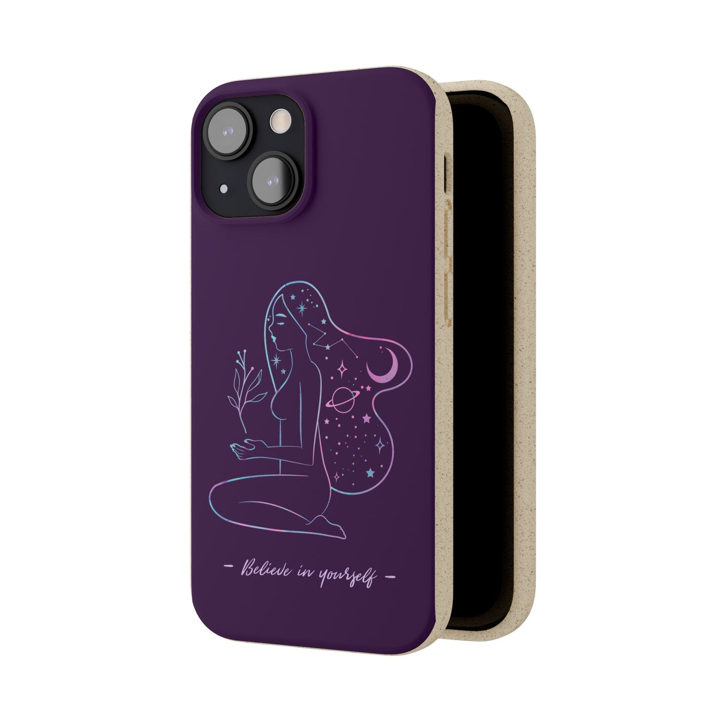 Biodegradable Phone Case with Inspirational Design, Eco-Friendly Protective Cover, Gifts for Nature Lovers, Birthday, Earth Day, [...]