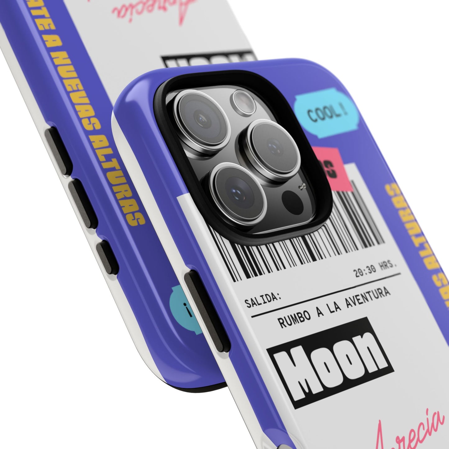 Vibrant Phone Case - Cool and Playful Design for Adventure Seekers, Gift for Students, Trendy Accessories, Phone Protection