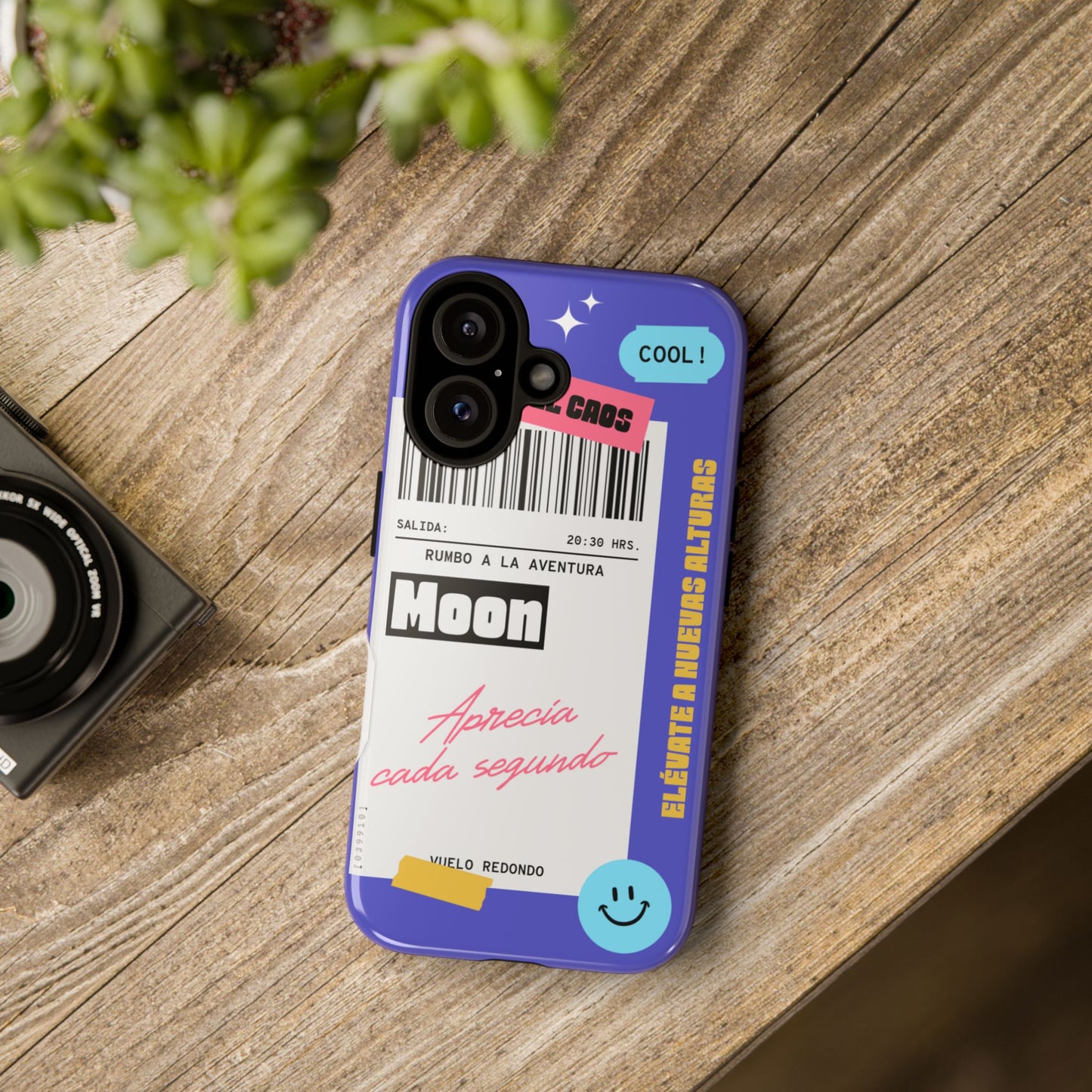 Vibrant Phone Case - Cool and Playful Design for Adventure Seekers, Gift for Students, Trendy Accessories, Phone Protection