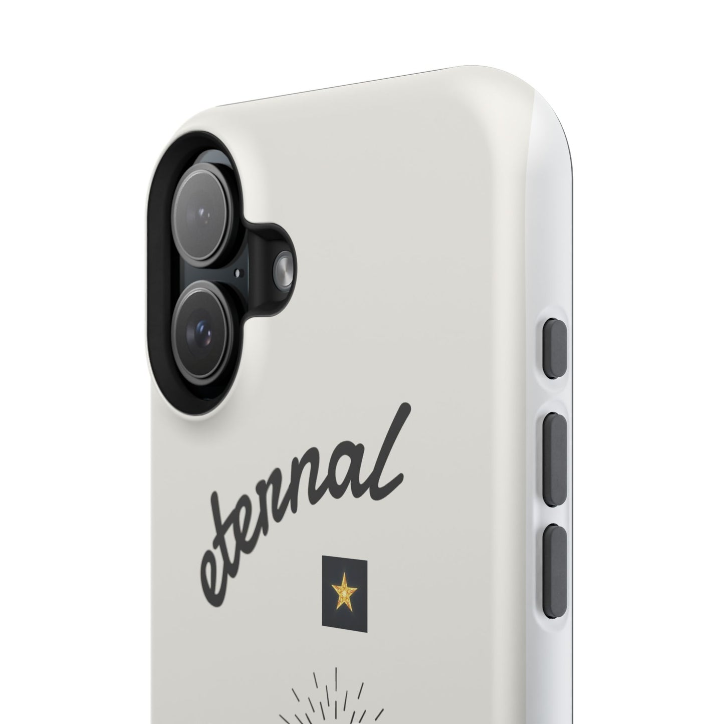 Eternal Star Cat Phone Case - Impact-Resistant, Gift for Cat Lovers, Trendy Accessory, Customizable Design, Modern Phone Protection