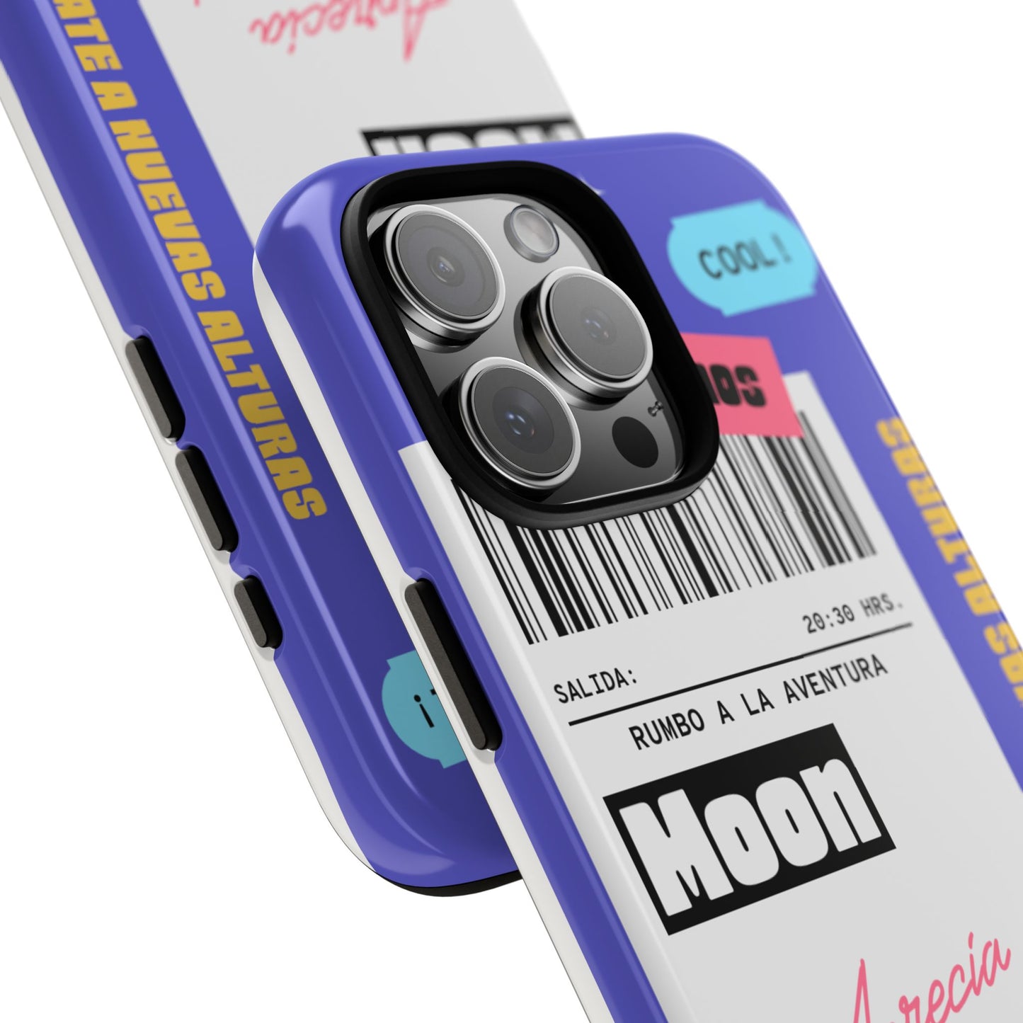 Vibrant Phone Case - Cool and Playful Design for Adventure Seekers, Gift for Students, Trendy Accessories, Phone Protection