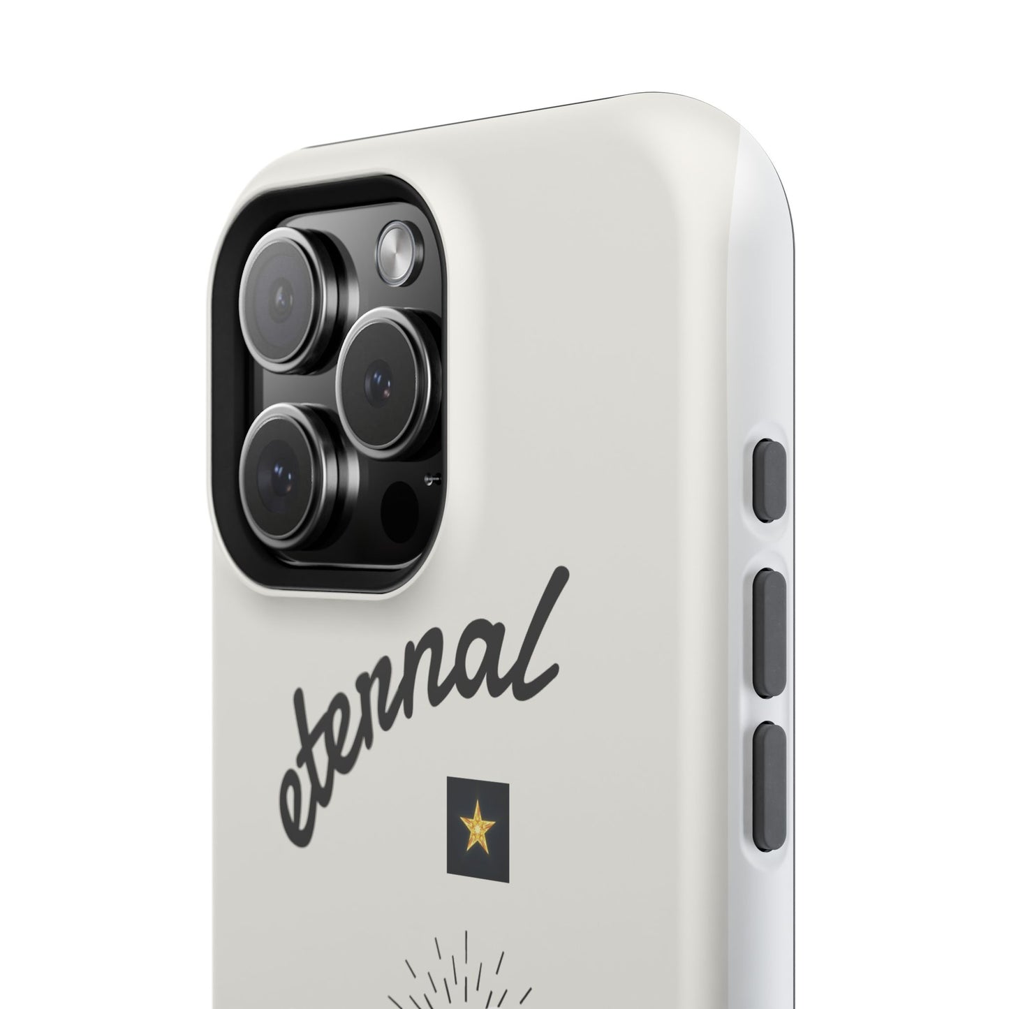 Eternal Star Cat Phone Case - Impact-Resistant, Gift for Cat Lovers, Trendy Accessory, Customizable Design, Modern Phone Protection