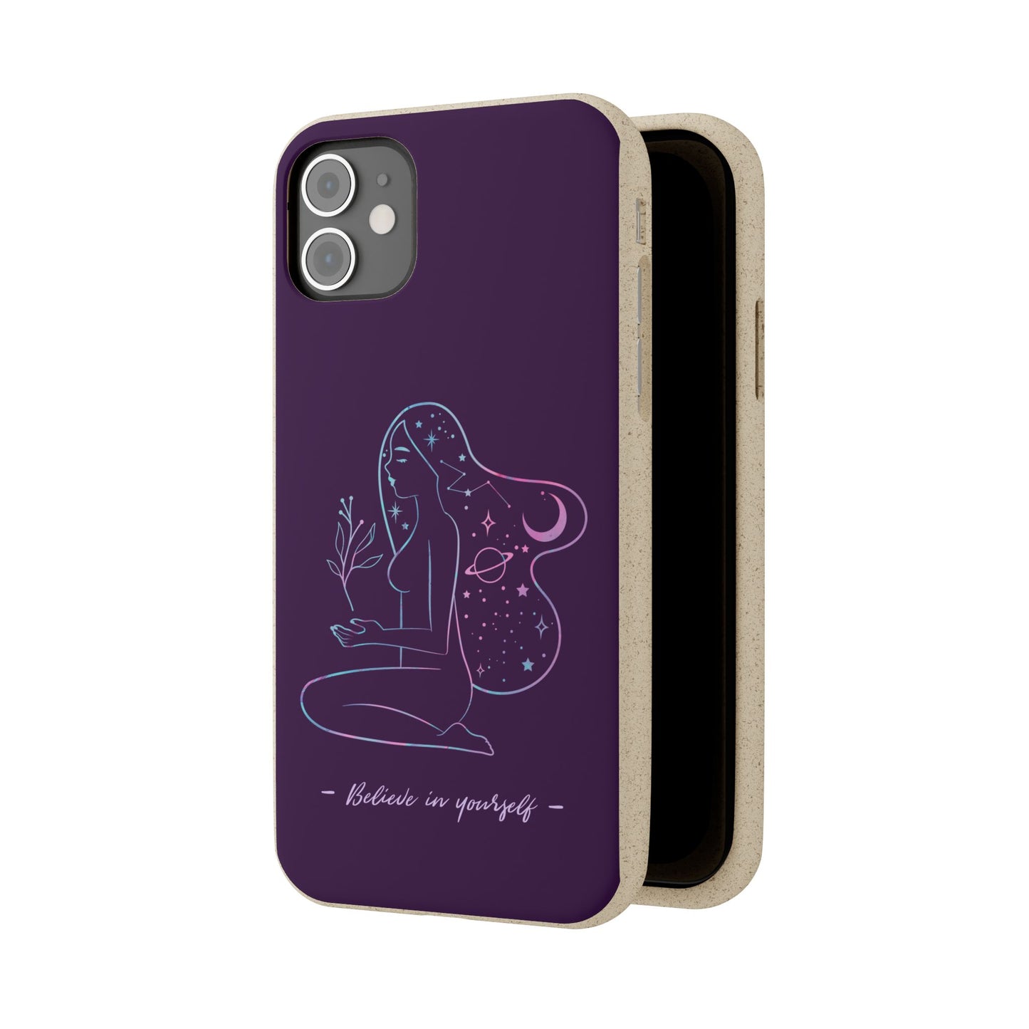 Biodegradable Phone Case with Inspirational Design, Eco-Friendly Protective Cover, Gifts for Nature Lovers, Birthday, Earth Day, [...]