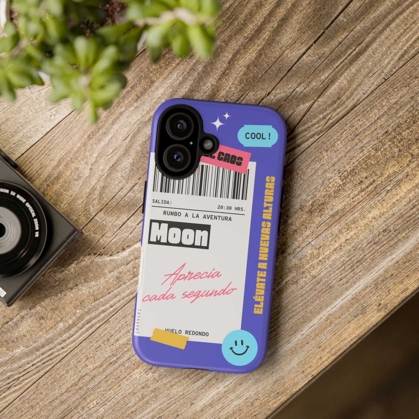 Vibrant Phone Case - Cool and Playful Design for Adventure Seekers, Gift for Students, Trendy Accessories, Phone Protection