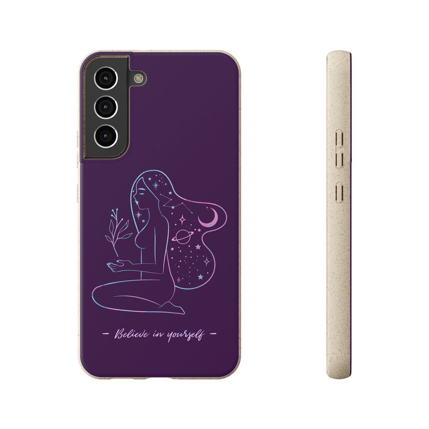 Biodegradable Phone Case with Inspirational Design, Eco-Friendly Protective Cover, Gifts for Nature Lovers, Birthday, Earth Day, [...]