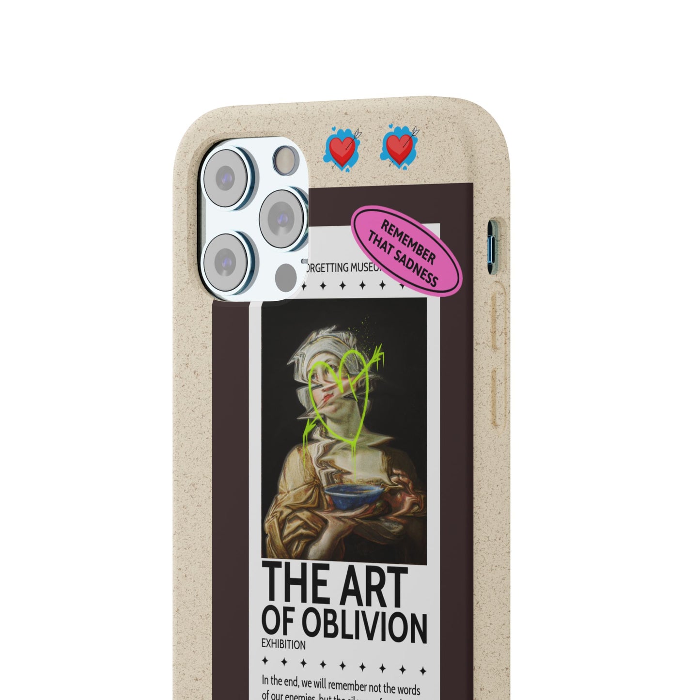 Biodegradable Phone Cases, Eco-Friendly Tech Accessories, Artistic Phone Cover, Sustainable Gift for Creatives, Unique Cell Phone Case