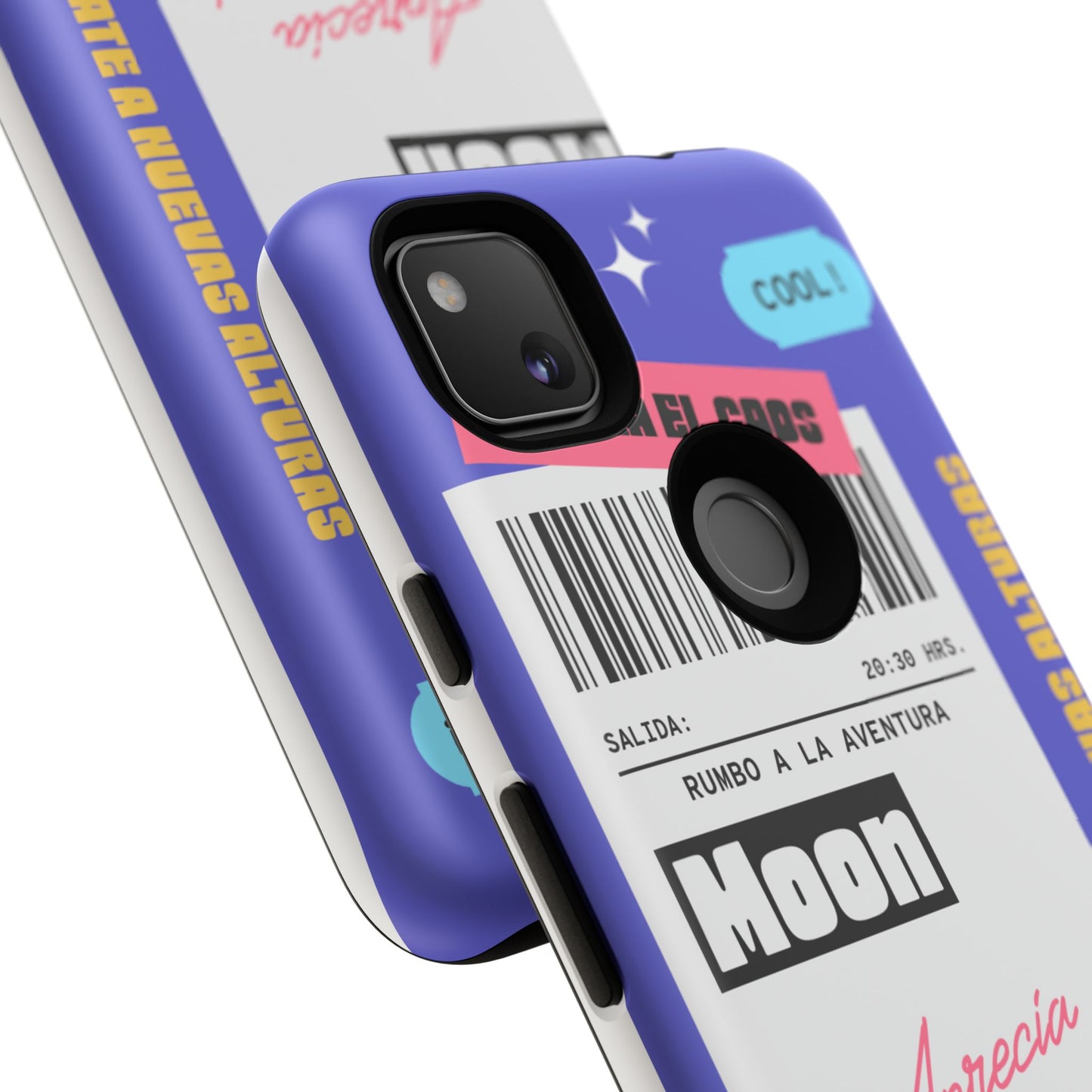 Vibrant Phone Case - Cool and Playful Design for Adventure Seekers, Gift for Students, Trendy Accessories, Phone Protection