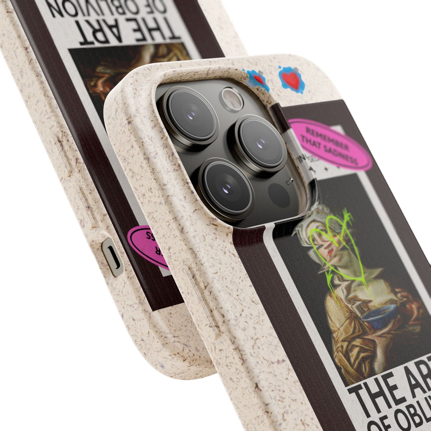 Biodegradable Phone Cases, Eco-Friendly Tech Accessories, Artistic Phone Cover, Sustainable Gift for Creatives, Unique Cell Phone Case