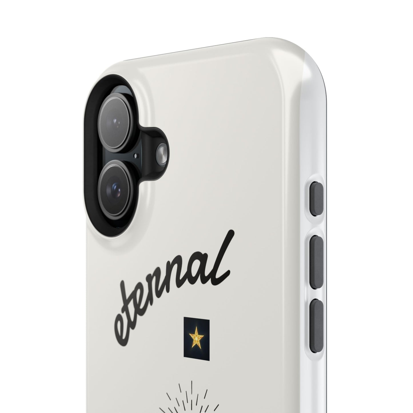 Eternal Star Cat Phone Case - Impact-Resistant, Gift for Cat Lovers, Trendy Accessory, Customizable Design, Modern Phone Protection