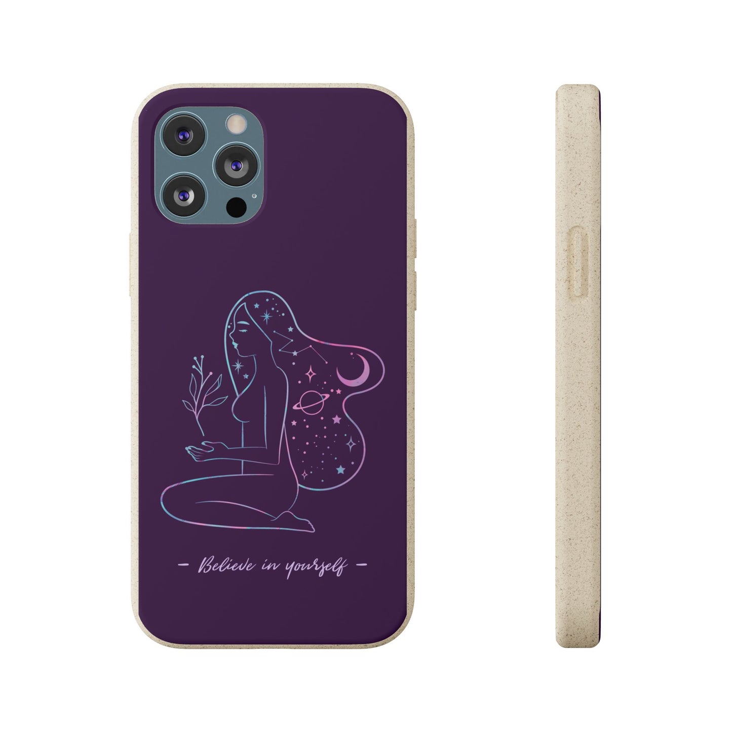 Biodegradable Phone Case with Inspirational Design, Eco-Friendly Protective Cover, Gifts for Nature Lovers, Birthday, Earth Day, [...]