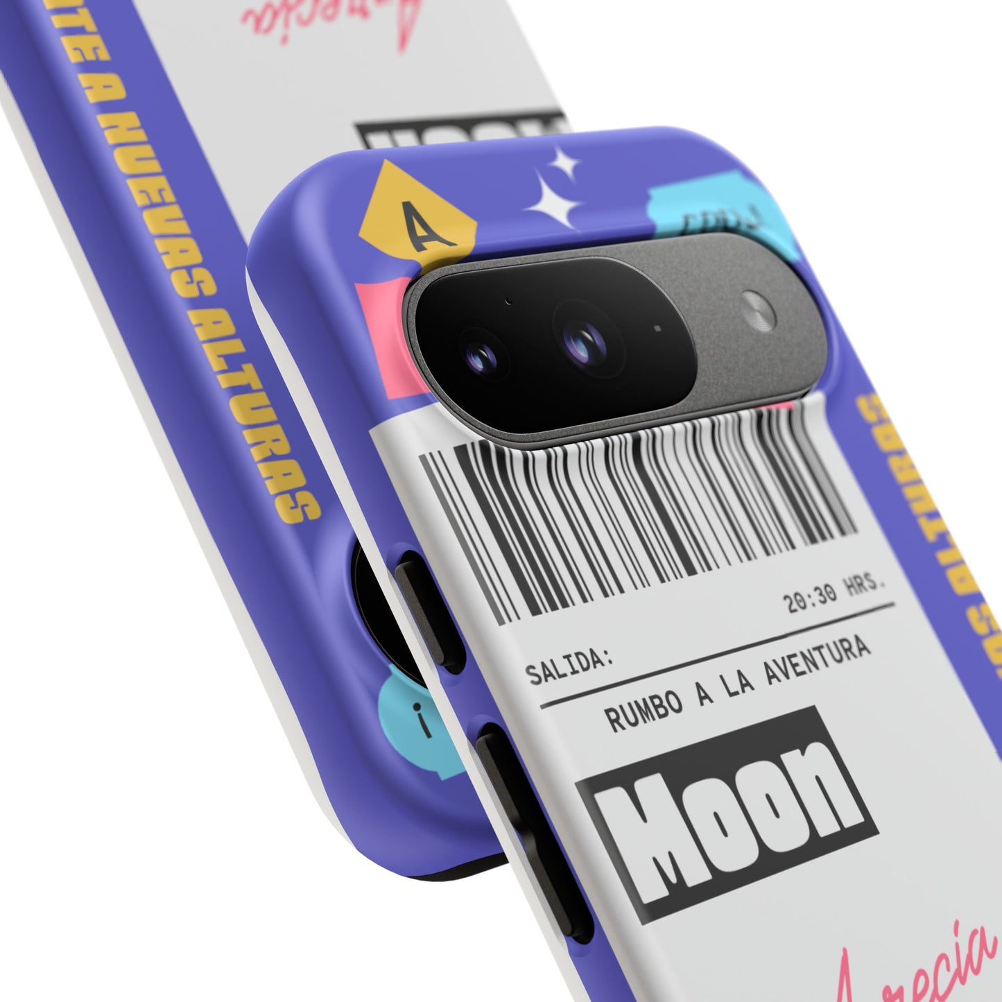 Vibrant Phone Case - Cool and Playful Design for Adventure Seekers, Gift for Students, Trendy Accessories, Phone Protection