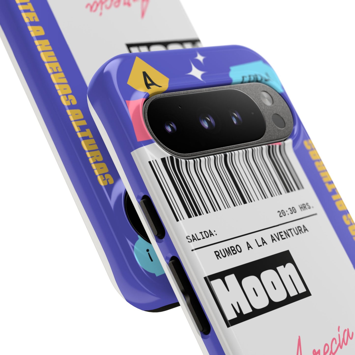 Vibrant Phone Case - Cool and Playful Design for Adventure Seekers, Gift for Students, Trendy Accessories, Phone Protection