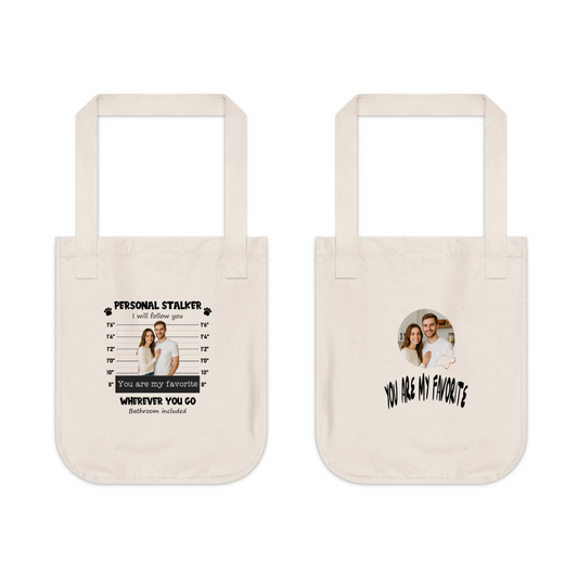 Organic Canvas Tote Bag-My Lover and I（Double-sided）